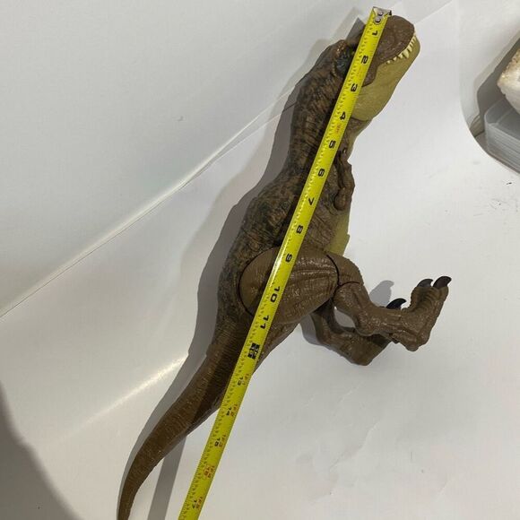 Mattel Jurassic World Stomp N Escape Cretaceous Tyrannosaurus Rex Dinosaur - Picture 9 of 11